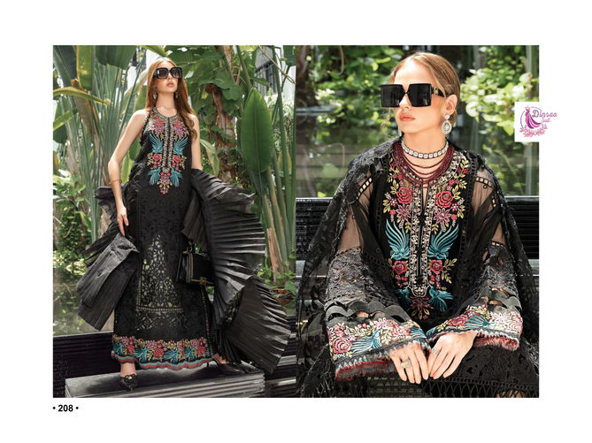 Dinsaa Maria B Vol 3 Embroidery Pakistani Salwar Kameez
